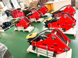 Aanpasbare hydraulische sloophamer voor minigraafmachines, zware uitvoering, type backhoe loader voor bouw en mijnbouw - Product Image 5