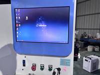 Machine de sablage laser à fibre automatique MORNSUN pour le perçage, la gravure et le givrage du verre et des miroirs