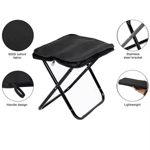 Portable Ultralight Mini \<strong\>Folding\</strong\> Stool for Outdoor \<strong\>Camping\</strong\> Foldable \<strong\>Chair\</strong\> Stool Pocket Fishing Hiking Beach Park Travel - Product Image 6