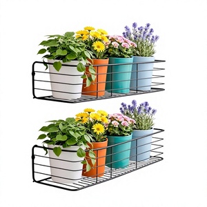 Metal Planter <b>Stand</b> || Flower <b>Pot</b> <b>Stand</b> for Railing Planters || Plant <b>Stand</b> Indoor Hanging <b>Pot</b>|Rust resistant hanging planter - Product Image 4