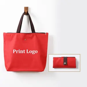 Vietnam Factory Can Customize Personalized Logo Polyester Eco-friendly Reusable Ecological Shopping Bags