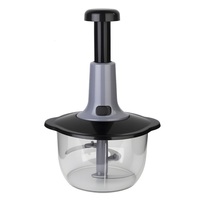 Multifunctionele Huishoudelijke Kookmachine Gepatenteerd Handmatige Pers Type Groentesnijder Pp Plastic Keukenmachine