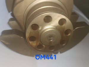 Vilebrequin de moteur <span class=keywords><strong>Mercedes</strong></span> OM441LA forgé <span class=keywords><strong>en</strong></span> usine, pièces de rechange pour moteur de camion diesel OM441 V6 pour camion <span class=keywords><strong>Mercedes</strong></span> Actros OEM A4410302101 - Product Image 2