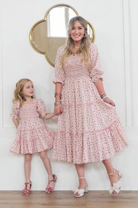 BQ-200-ZXL Personalized Customization Summer Family <strong>Matching</strong> <strong>Dresses</strong> Girl Clothes Yellow Mom <strong>and</strong> Baby <strong>Matching</strong> <strong>Dress</strong> - Product Image 5