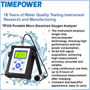 Analyseur d'oxygène dissous portable haute précision TP350 Mini avec écran LCD intelligent pour tests multiples de qualité de l'eau - Product Image 3