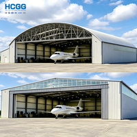 Solución Integral: Hangar de Aviones de Estructura de Acero con Diseño Personalizado, Kit de Hangar Prefabricado en Venta