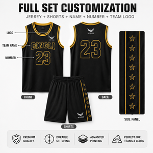 Ensemble d'uniformes de basketball personnalisés professionnels, respirants et légers, tenues d'équipe OEM pour les clubs communautaires, les ligues d'église et les maillots de sport - Product Image 2
