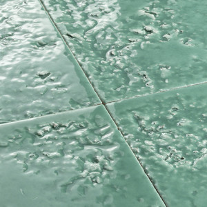 Piastrella Bahia-13 Turchese 13x13 Cm, Spessore 9 Mm, Finitura Lucida con Bordi Irregolari - Product Image 4
