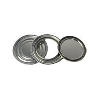 Ensemble de couvercles à vis ronds en fer blanc pour bidons de peinture, couvercle métallique anti-déversement avec anneau et base, couvercle de bidon résistant aux produits chimiques