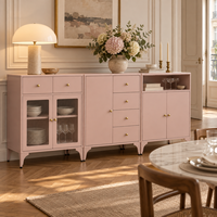Meuble Bar Modulaire Extensible Écologique de Luxe en Acier, Idéal pour Appartement et Salon – Vente Directe Usine