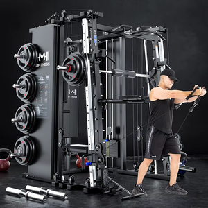Máquina de <span class=keywords><strong>Entrenamiento</strong></span> Integral Smith Comercial, Equipo de Gimnasio <span class=keywords><strong>Multifuncional</strong></span>, Máquina Smith, Dispositivo de Fitness, <span class=keywords><strong>Entrenamiento</strong></span> de Fuerza - Product Image 2