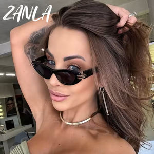 <span class=keywords><strong>Gafas</strong></span> <span class=keywords><strong>de</strong></span> Sol <span class=keywords><strong>de</strong></span> Moda 2026, Estilo Ojo <span class=keywords><strong>de</strong></span> <span class=keywords><strong>Gato</strong></span>, Marca para Mujer, Retro, Montura Pequeña, Sexy, Negras, Decorativas, <span class=keywords><strong>de</strong></span> Alta Calidad - Product Image 1