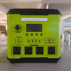 สถานีพลังงานแสงอาทิตย์แบบพกพาคุณภาพสูงรุ่นใหม่ 600W-1500W LiFePO4 ABS MPPT คลื่นไซน์บริสุทธิ์ ใช้ได้กับรถยนต์ รับประกัน 2 ปี - Product Image 1