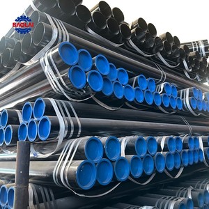 Tuyaux et tubes en acier sans soudure ASTM A106 A53 <span class=keywords><strong>GR</strong></span>.B SCH40 6M 2 pouces 24 pouces certifiés API, peinture noire, tube sans soudure pour l'huile et le gaz - Product Image 2