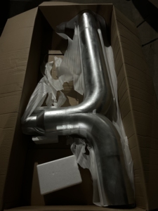 Kit di scarico in acciaio inossidabile da 8 pollici per Kenworth Peterbilt - Product Image 4