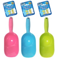 Prix d'usine en gros, accessoires pour animaux de compagnie, pelle à nourriture pour animaux de compagnie en plastique durable, friandises pour chiens et chats, pelle à nourriture pour animaux de compagnie
