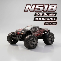 Voiture RC HOSHI N518 100 km/h, échelle 1/8, brushless, RTR, haute vitesse, 4x4, monster truck RC tout-terrain avec 2 batteries, stock local