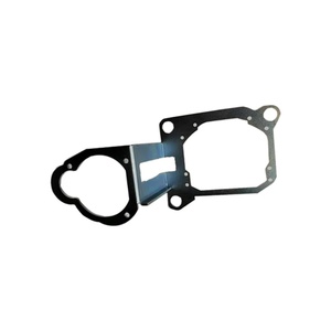 SANVI 2Pcs Projector Lens Framework for Hyundai-Santa Fe 2013-2016 G5 G3 Hella Bi LED&Xenon Projector Lens DIY Kit Light Bracket - Product Image 1