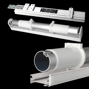 Profilé d'extrusion en aluminium de 1,2 mm d'épaisseur SM590 H590 pour tête de store romain - Vente en gros - Product Image 1