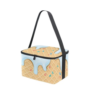 Hawaiian Collection Custom 20L Ice Cream Aluminum Foil Reusable Thermal Insulated Portable Cooler Lunches Bag for Kids Adults - Product Image 4