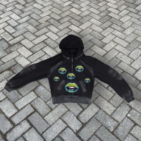 Sweat à capuche unisexe personnalisé avec broderie de designer, impression sérigraphique, survêtement à capuche doublé, sweat à capuche personnalisé avec logo pour homme