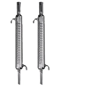 Bobina de condensador, bobina de condensador serpentina, bobina de condensador para destilación, bobina de condensador recta, bobina de condensador de vidrio, recta - Product Image 5