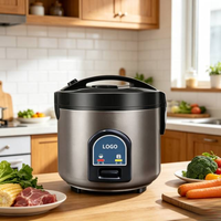 Mini-cuiseur à riz électrique intelligent en acier inoxydable, le plus vendu, fabriqué en Chine pour usage domestique