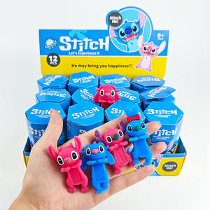 Paquete de 12 figuras de acción de Anime para niños, adornos de decoración para teléfono de coche, cajas ciegas de <span class=keywords><strong>Stitch</strong></span> <span class=keywords><strong>y</strong></span> <span class=keywords><strong>Lilo</strong></span> - Product Image 6