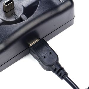 Station de charge double USB pour <span class=keywords><strong>manette</strong></span> sans fil <span class=keywords><strong>PS3</strong></span>, station de charge rapide pour console <span class=keywords><strong>PS3</strong></span>, pièces de rechange - Product Image 4