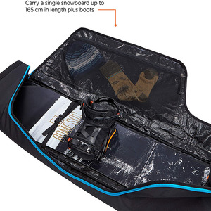 Borsa da Viaggio per Sci Singolo RoundTrip, Borsa Rinforzata per Snowboard con Doppio Imbottimento per Trasporto Sci - Product Image 2
