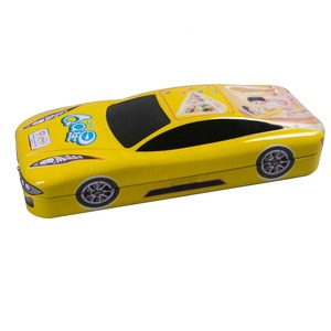 กล่องดีบุกทรงดินสอรูปรถสำหรับเด็กกล่องโลหะพิเศษ - Product Image 1