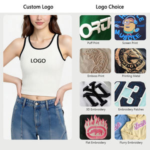 <span class=keywords><strong>Tops</strong></span> Deportivos para Mujer, Camisetas sin Mangas con Espalda Cruzada, Camisetas sin Costuras para Mujer - Yoga, Ejercicio, Gimnasio, Camisola Deportiva, Camisetas sin Mangas - Product Image 5