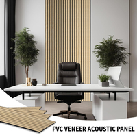 Panneaux acoustiques en PVC, panneaux acoustiques en PET ignifuges, panneaux insonorisants ignifuges classe B pour bureau, absorption acoustique de 90%
