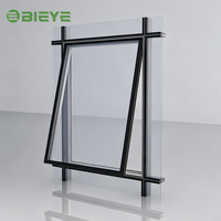 Ventana de Apertura Exterior de Aluminio con Aislamiento Térmico y Ahorro de Energía, Tamaño Personalizado para Decoración de Fachadas Exteriores Residenciales