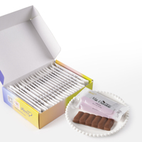 Venta caliente Fulansweet Leche láctea Chocolate Entrega rápida Precio competitivo Forma personalizada