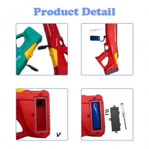 Pistola de agua eléctrica de larga distancia con suministro <span class=keywords><strong>directo</strong></span> de fábrica, pistola de juguete automática con 600CC de alta capacidad para niños y adultos, descuento - Product Image 2