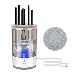 NEW DESIGN Makeup Brush Cleaner Automatic Brush Cleaning Washing Portable Cosmetic Brush Cleaner Machine