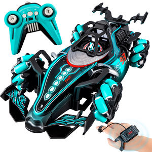 Voiture télécommandée pour enfants, <span class=keywords><strong>Formule</strong></span> FI, avec fonction de pulvérisation, cascade, télécommande, double commande, quatre roues motrices, jouet de course à la dérive - Product Image 1