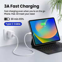 Kabel USB ke Type C Grosir 3A, Kabel Transfer Data 480Mbps Pengisian Cepat Berbahan Nilon Kepang untuk iPhone 17 16 15
