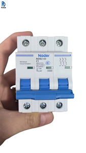 NDB2-63 สวิตช์ตัดวงจรขนาดเล็ก โอเวอร์โหลด ลัดวงจร เบรกเกอร์วงจรไฟฟ้า วงจรไฟฟ้าแรงดันต่ำ - Product Image 1