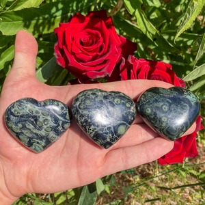 Wholesale High Quality Healing Crystal <b>Crafts</b> Natural Kambaba Jasper Heart for Home Decoration and Energy - Product Image 3