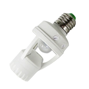 E27 to E27 Sensor <strong>Socket</strong> Lamp Holder Plug <strong>Socket</strong> Switch Base Led Bulb <strong>Light</strong> - Product Image 1