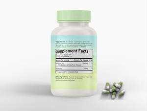 Cápsulas de suplementos de extracto de berberina de alta calidad Cápsulas de berberina natural de etiqueta privada - Product Image 2