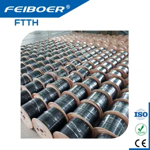 GJYXCH 2 Core 2F 2FO 2 Core fibra FOC FTTH g657a2 autoportante 1km precio cable de fibra óptica 2 núcleos Cable de caída