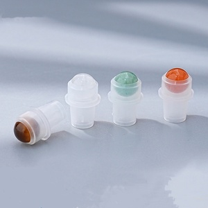 Venta Directa de Fábrica, Rodillo Facial de Jade de 5ml 10ml, Rodillo de Color Degradado, Rodillo de Cristal Natural, Varios Colores Disponibles - Product Image 3