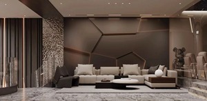 Design d'Interni 3D Moderno per Villa e Bagno con Disegni Tecnici, Lista Materiali e Soluzioni di Fornitura - Product Image 5