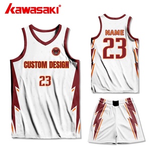 Personnalisé 100% Polyester Joueur Version Respirant Basketball Pratique Maillots et Shorts Jeunes Basketball Uniforme - Product Image 2