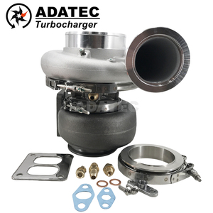 Turbocompresor 757707-0024 Turbina <span class=keywords><strong>T4</strong></span> V-Band 1.15AR Turbocompresor de rendimiento de rodamiento de bolas para construcciones de alto flujo - Product Image 2