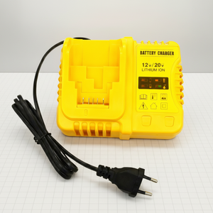 Les fournisseurs chinois peuvent personnaliser les chargeurs de batteries lithium-ion 12V/20V avec éclairage LED et design à double port. - Product Image 1