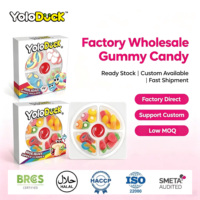 Yoloduck Lage MOQ Zure Halal Gummy Candy Premium Kwaliteit Groothandel Gummy Candy